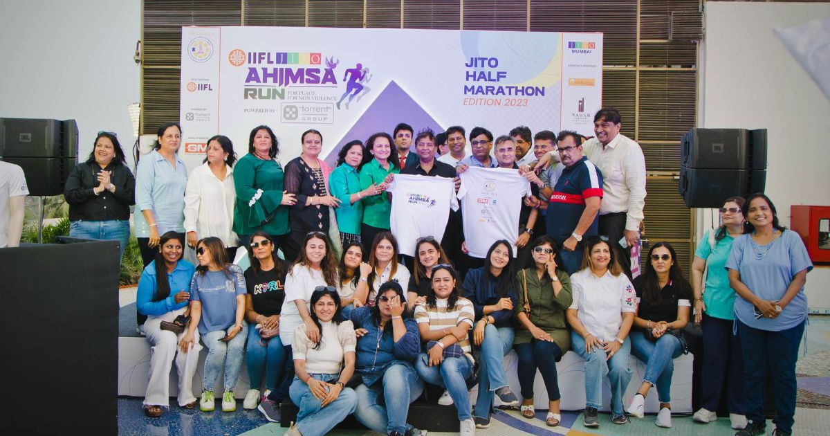 ‘IIFL JITO Ahimsa Run’ aims to unite Indians and mark its entry into world record books